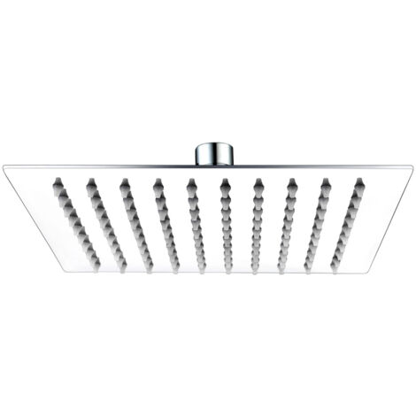 Signature Ultraslim Square Shower Head 250mm x 250mm - Stainless Steel