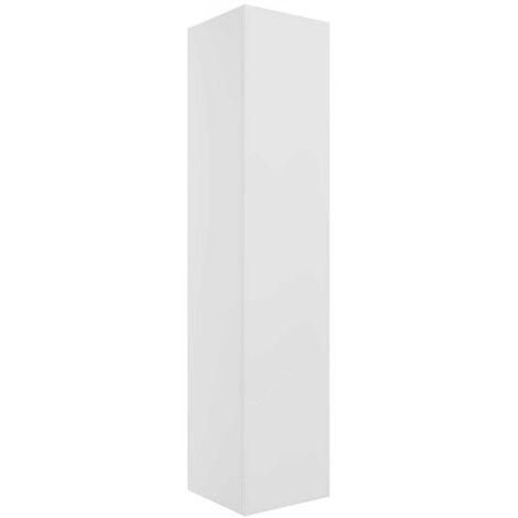 Signature Umea Wall Hung 1-Door Tall Unit 350mm Wide - Matt White