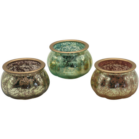 Signes Grimalt 3U Bougeoir Vases et Bougeoirs Marron - 6x9x9cm