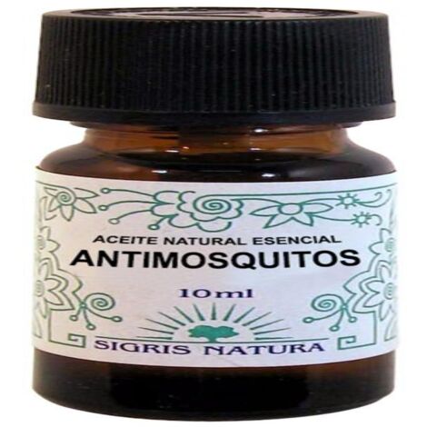 Signes Grimalt Aceite Esencia Regalo  Bote Antimosquitos Aceite Complementos Natura Transparente 3x3x7cm 2617