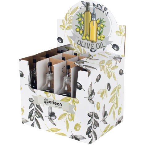 Signes Grimalt Aceto di cucina  300 ml di utensili trasparenti di aceto 7x7x22cm 53556