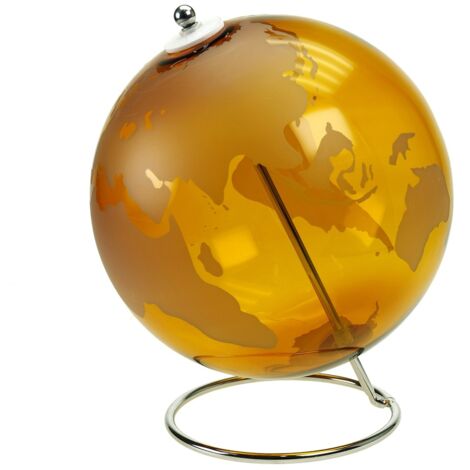 Signes Grimalt Ballons ronds du monde doré, 24x20x20cm, pour la décoration de la maison