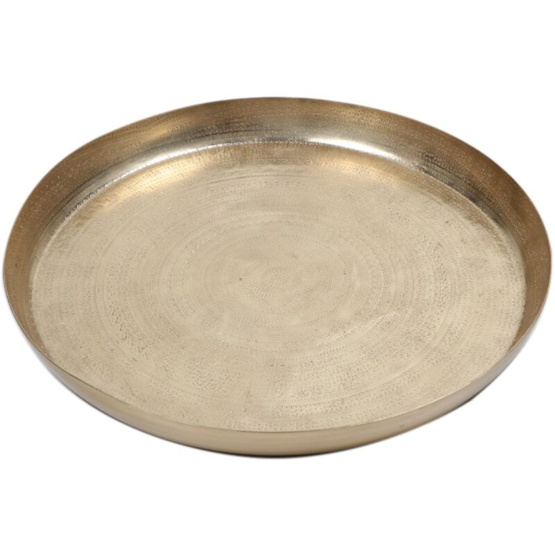Signes Grimalt - Plateau en aluminium doré pour décorer et servir à la maison