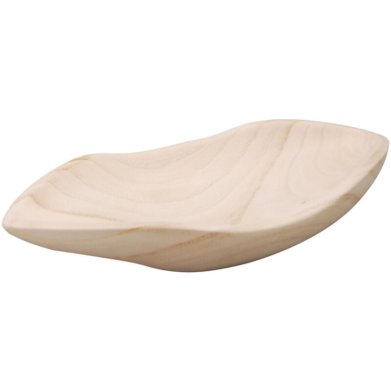 Town Tray Bowl Beige Bol Bol - 8x46x20cm - beige - Signes Grimalt