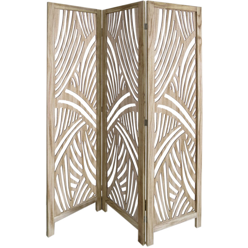 Paravent pliant en bois pour la décoration de la maison et du bureau