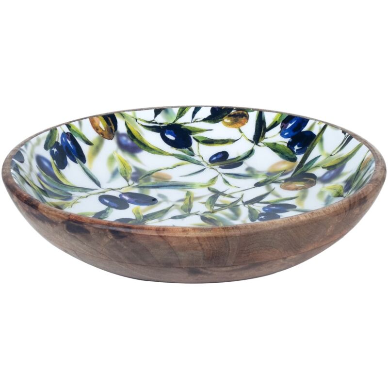 Bol Kitchen Bola Hondo Dish Olives Boîtes et plateaux multicolores 30x30x5cm 16719 - Signes Grimalt