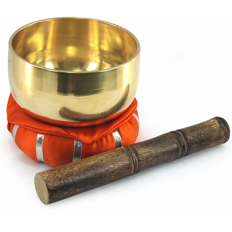Signes Grimalt Bowl Tibetan Bowl Accessories Natura  Redo Dorado Bol Bol - 10x12x12cm