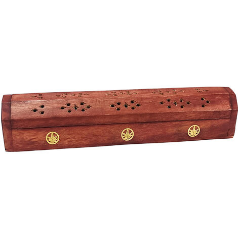 Signes Grimalt Box Box Incense Natura Complement Incenso marrone - 6x31x6cm