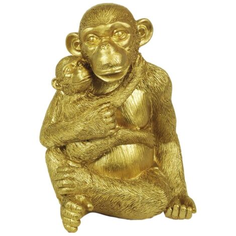 Signes Grimalt Bronze -Figur Figuren  Oranguán Gody Animals 13x14x20cm 201100