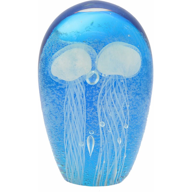 Cadeau Pisapapel Pisapapèles Medusa Pisapapeles Blue 12x8x8cm 27962 - Signes Grimalt