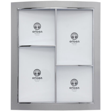 Signes Grimalt Cadre 4 photos Cadres Rectangulaires Argentés - 28x23x4cm
