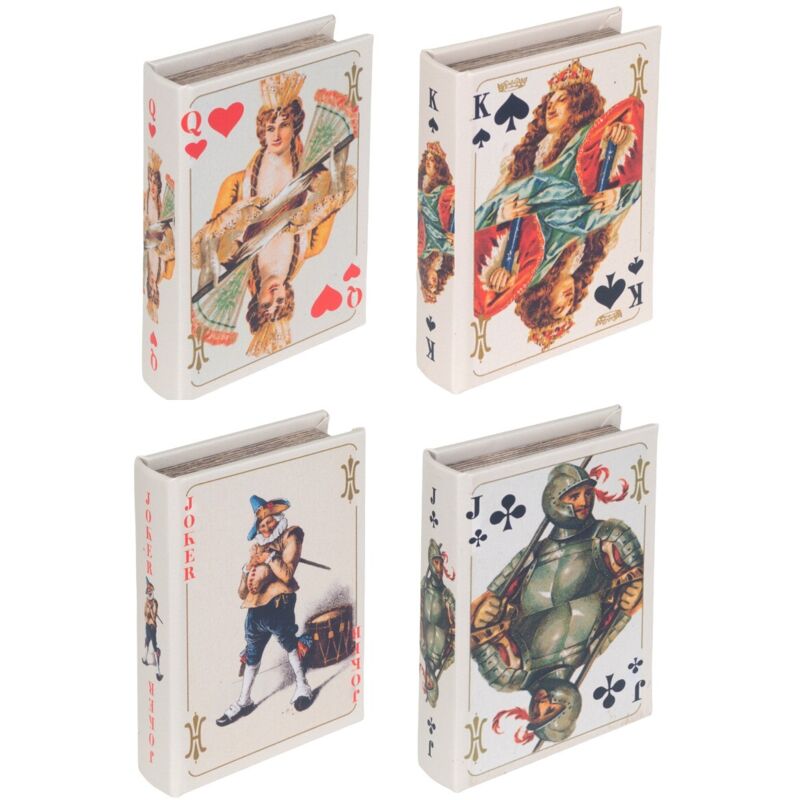 Boîte décorative avec cartes à jouer, motif carte du monde, idéale pour la maison et le bureau. Boîte décorative avec cartes à jouer, motif carte du monde, idéale pour la maison et le bureau.