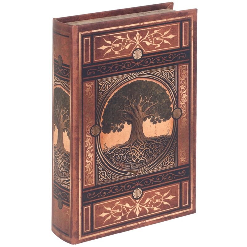 Boîte à livres décorative Arbre de vie – Un rangement élégant et discret pour la maison et le bureau Boîte à livres décorative Arbre de vie – Un rangement élégant et discret pour la maison et le bureau