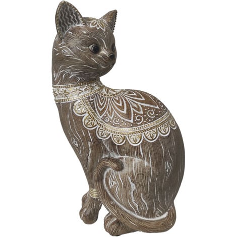 Signes Grimalt Chat Animaux  Figurine Chat Gris - 24x15x10cm
