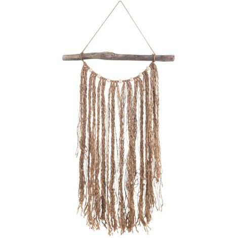 Signes Grimalt Ciondolo decorativo  Rafia Hoods Brown 4x40x65cm 30264