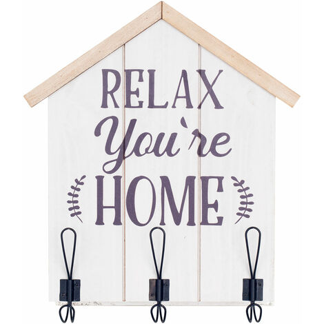 Signes Grimalt Colgallaves Orano Wall PERCHA 3 COLTALLAVES BIANCO 43X6X37CM 26989