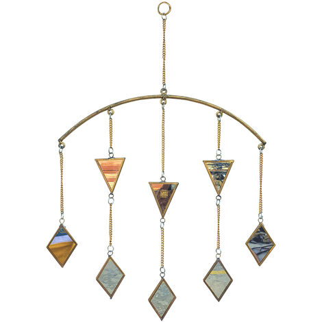 Signes Grimalt Colgante Decoracion  Colgante Rombos Y Triangulos Colgantes Multicolor 2x37x37cm 30839