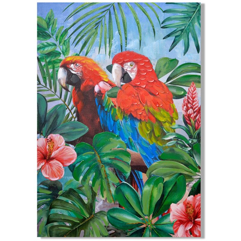 Cuados Pictures Tableau vert rectangulaire - 100x70x3cm - Signes Grimalt