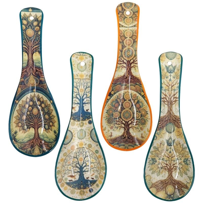 Repose-cuillère arbre 4 utilisations différentes