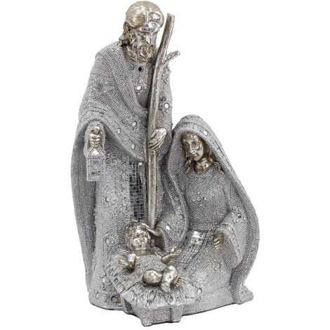 Signes Grimalt Decorazione alla nascita Figura nascita Jesús Christmas Silver 20x23x37cm 27441