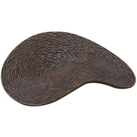 Signes Grimalt Decorazione decorazione vassoio  Vassoio nero decorativo 32x46x7cm 27091
