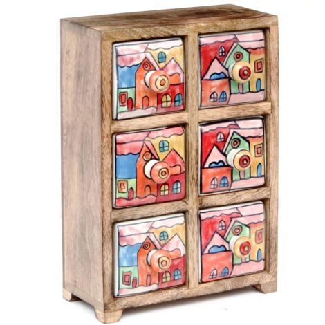 Signes Grimalt Decorazione Specr  Specifico con 6 cassetti scatole e gioiellieri 11x20x28cm 28364