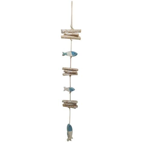 Signes Grimalt Dekorationsanhänger  10x10x80cm blau hängender Seemann 25972