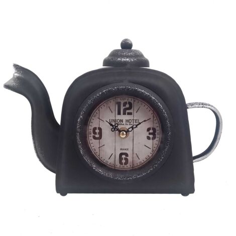 Signes Grimalt Dekorationsschule  Vintage Coffee Clock beobachtet schwarze DUMSA 18x8x25cm 26962