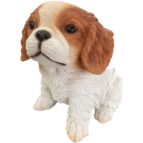 Signes Grimalt Dog Animals Figurine de chien blanc - 12x11x8cm