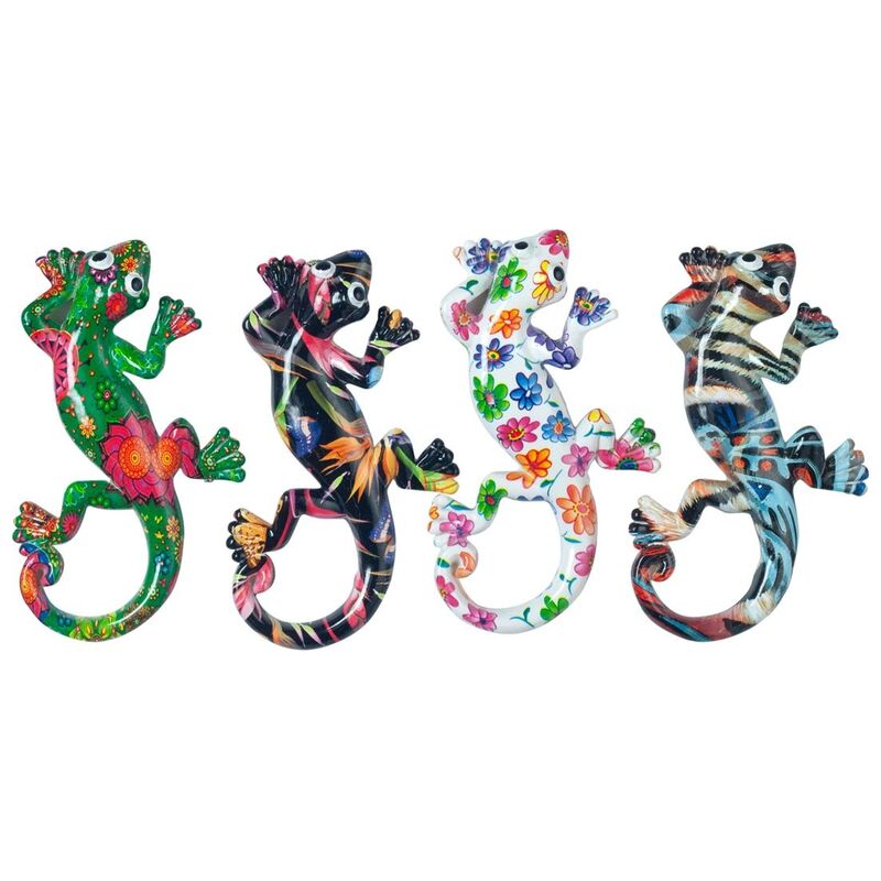 Image of Signes Grimalt - Dono magnetico Lizard magnetico 4 Magnetica Multicolore 6x10x1cm 22303 - multicolour