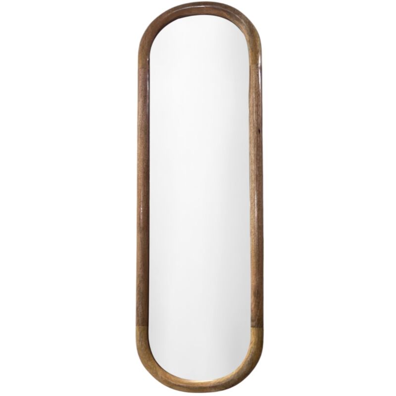 Miroir mural décoratif bohème, miroir en bois, design élégant et moderne, idéal pour décorer votre maison