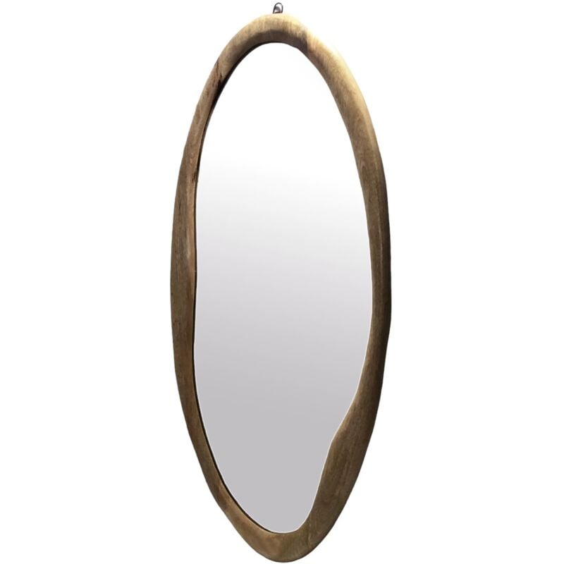 Miroir mural décoratif bohème, miroir en bois au design élégant, accessoire idéal pour décorer votre maison