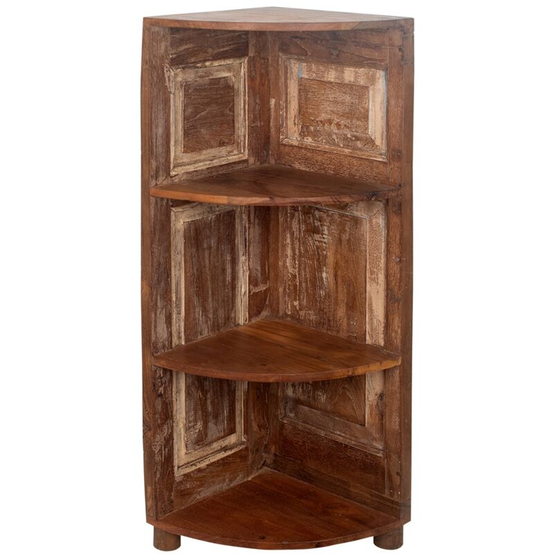Signes Grimalt - Cabinet auxiliaire d'angle des étagères Étagère brune - 113x53x38cm