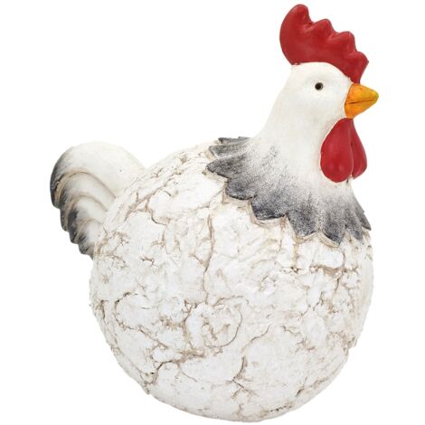 SIGNES GRIMALT Figur Gallina Tiere Weiße Katzenabbildung - 33x23x29cm