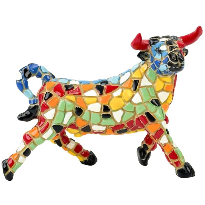 Figurine décorative Taureau Pop Art, Sculpture Animalière, Art Moderne pour la Maison, Style Contemporain, Cadeau Original Figurine décorative Taureau Pop Art, Sculpture Animalière, Art Moderne pour la Maison, Style Contemporain, Cadeau Original