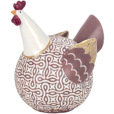 Signes Grimalt Figura animali gallina  Figura di pollo multicolore - 20x17x13cm