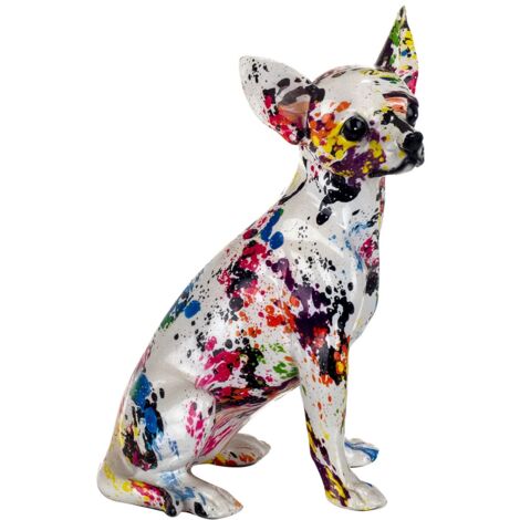 Signes Grimalt Figura De Animal Figuras  Chihuahua Animales Negro 12x17x26cm 17419