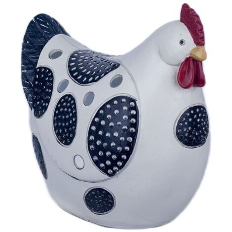 Signes Grimalt Figura De Animal Figuras  Figura Gallina Animales Blanco 10x18x17cm 25405