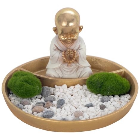 Signes Grimalt Figura De Buda Figuras  Buda Budas Dorado 21x21x12cm 30332