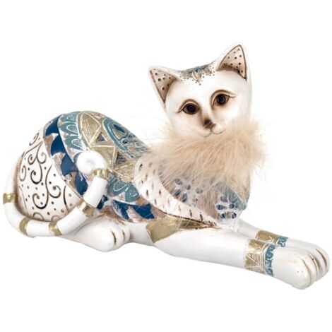 Signes Grimalt Figura De Gato Figuras  Figura Gato Animales Multicolor 8x21x13cm 24275
