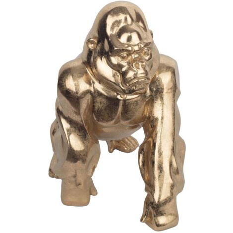 Signes Grimalt Figura De Gorila Figuras Figura Gorila Animales Dorado 28x28x18cm 28024