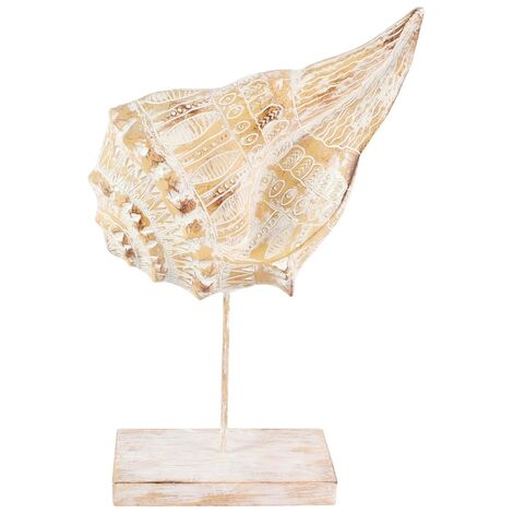 Signes Grimalt Figura Marinera Figuras  Concha Con Base Varios Dorado 32x8x21cm 25103