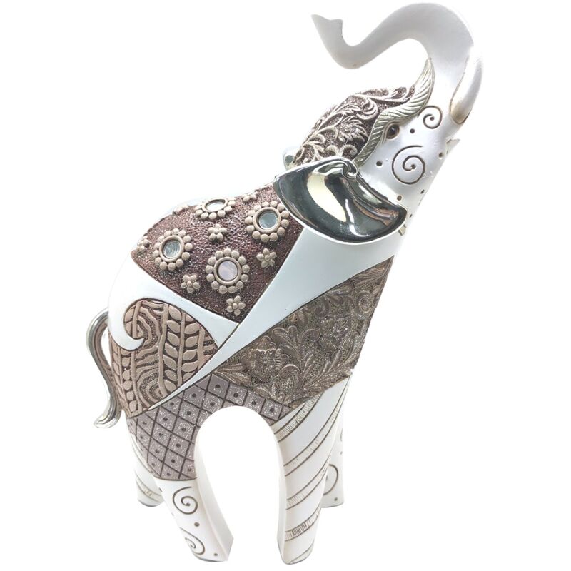 Figure de figure d'éléphant 7x15x25cm Figure africaine et éléphante - Signes Grimalt