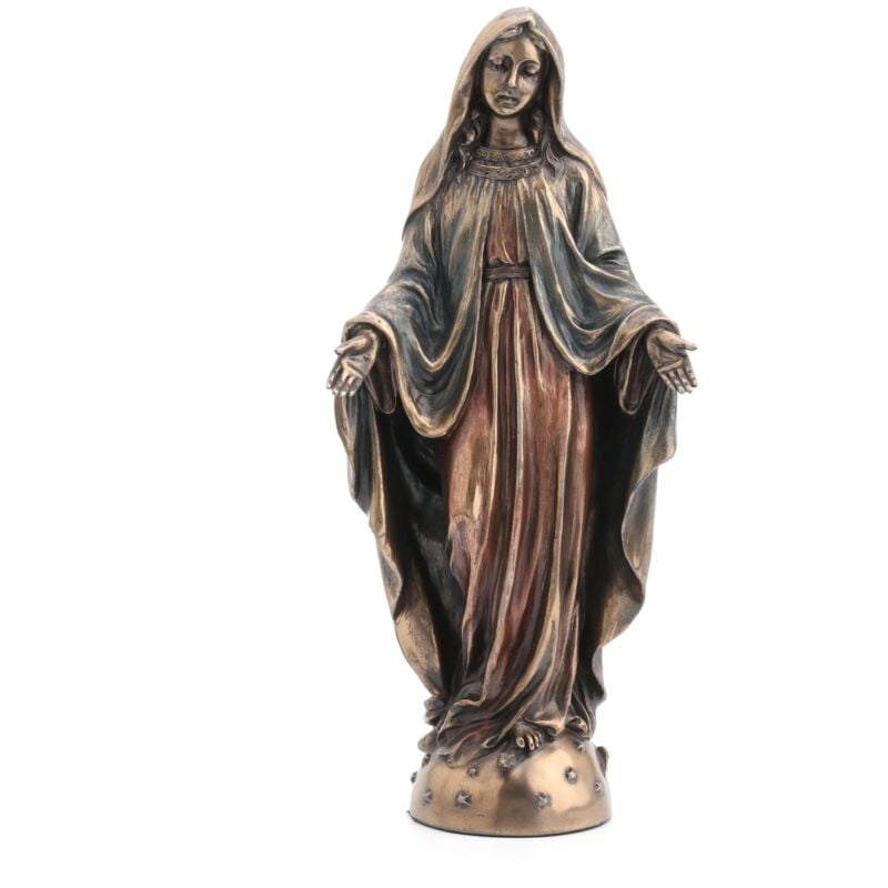 Figure de figure de personne Figure Maria Bronze Golden 20x6x10cm 27384 - Signes Grimalt