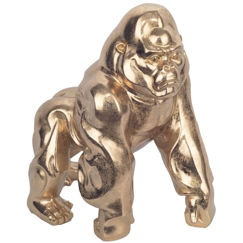 Signes Grimalt - Figure de figure de gorille Gorilla Figure Gold Animaux 23x13x22cm 28023