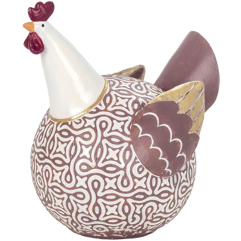 Signes Grimalt - Figure Gallina Animaux Figure de poulet multicolore - 20x17x13cm