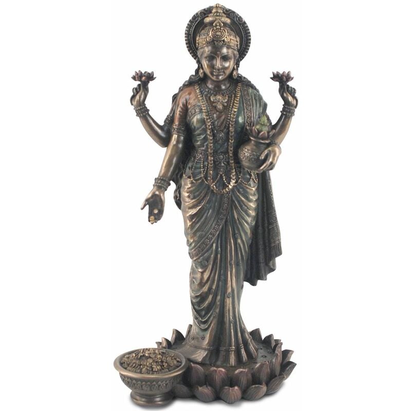 Signes Grimalt - Figure de figurines de Bouddha Lakshmi Golden Buddhas 10x13x26cm 31466