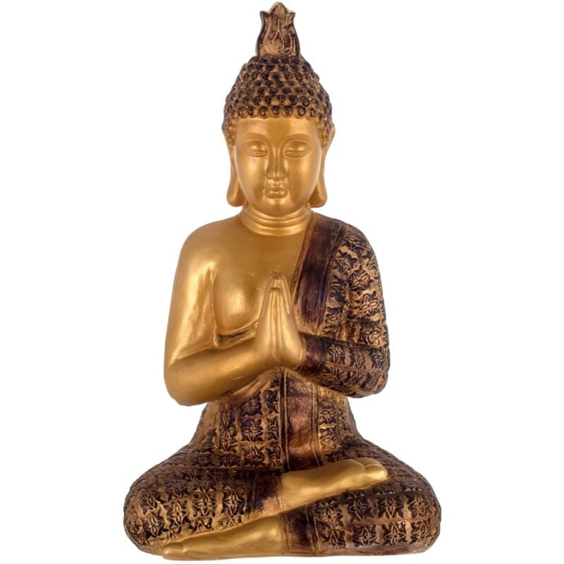 Signes Grimalt - Figure de figurines de Bouddha Bouddha Buddhas Golden 31x42x70cm 23659 - yellow