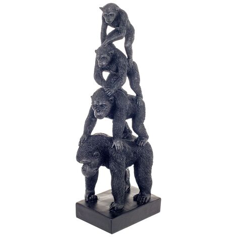 Signes Grimalt Figure di figura animale  Animal Monkeys Black 10x16x40cm 24022