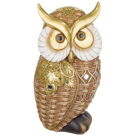 Signes Grimalt Figure di figura del gufo  Buhos Buos Goldo Figura 23x11x12cm 27498